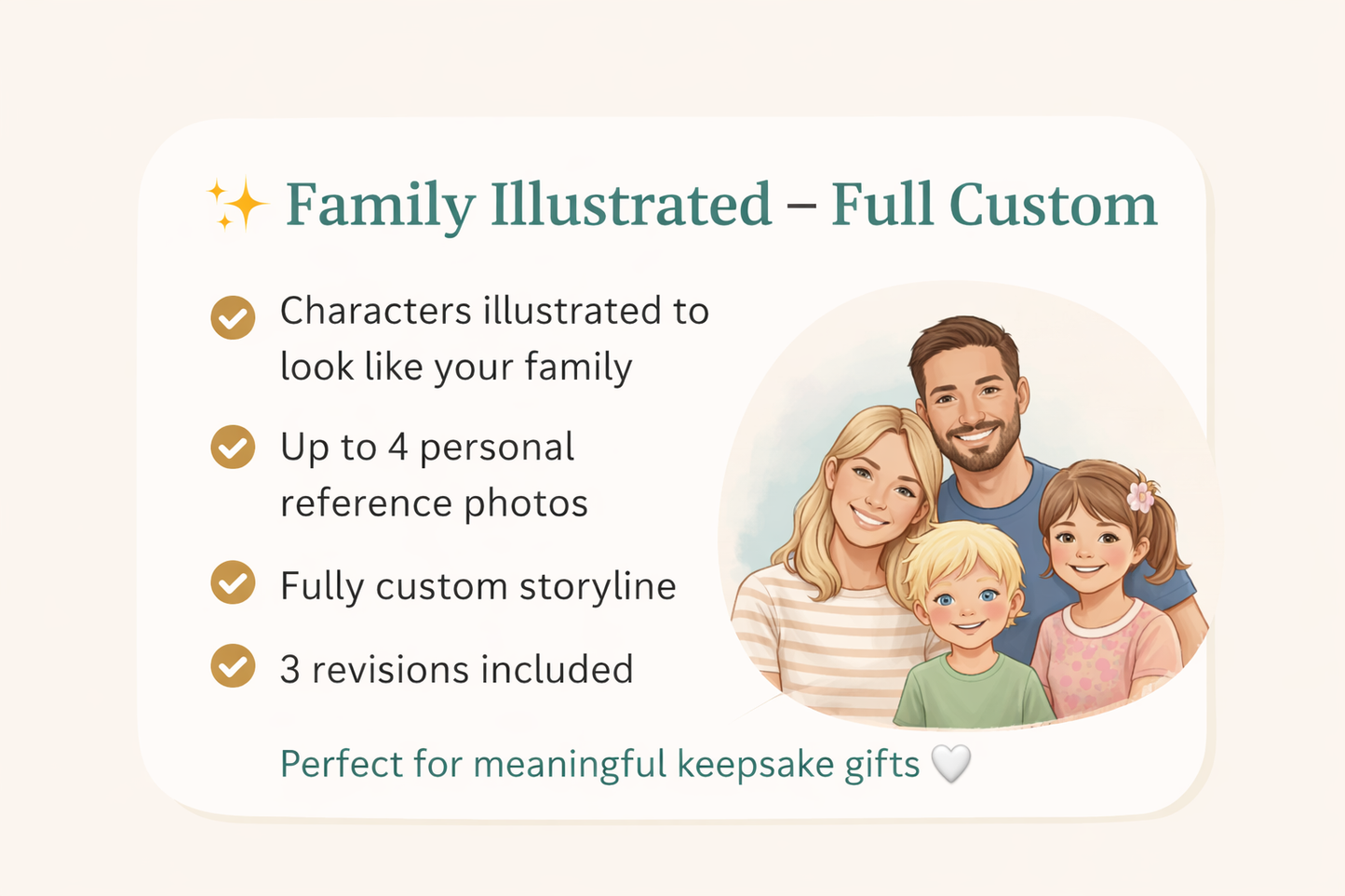 Explaining IVF personalized children's book, explaining infertility and science