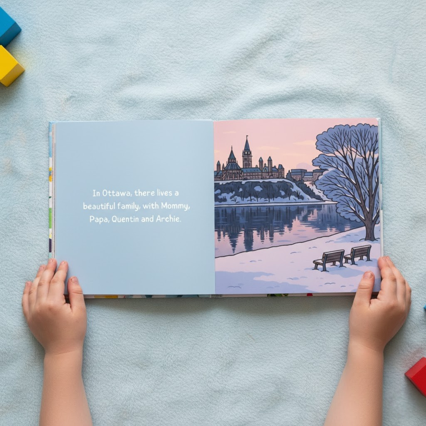 Collection of personalised children’s keepsake story books