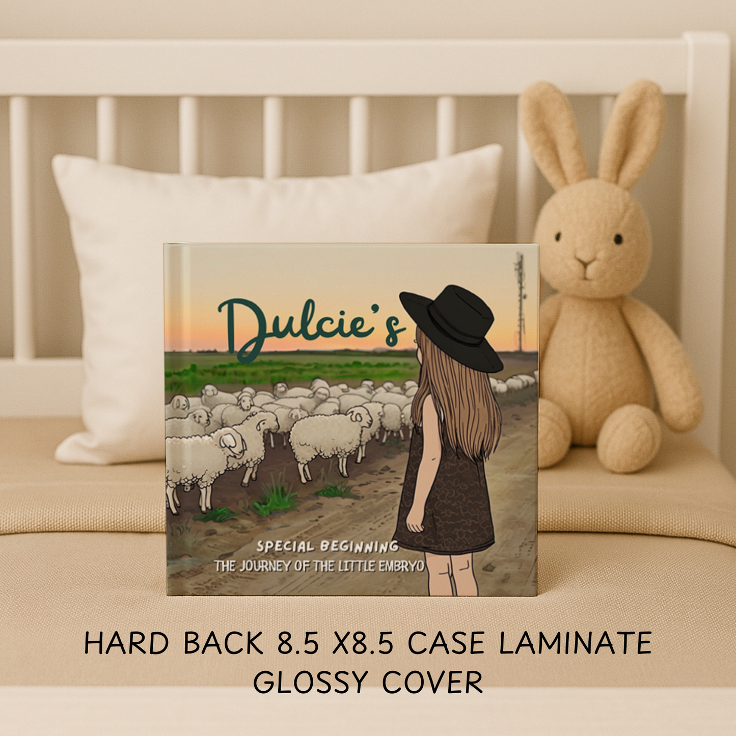 8.5 x 8.5 personalised children’s hardback story book