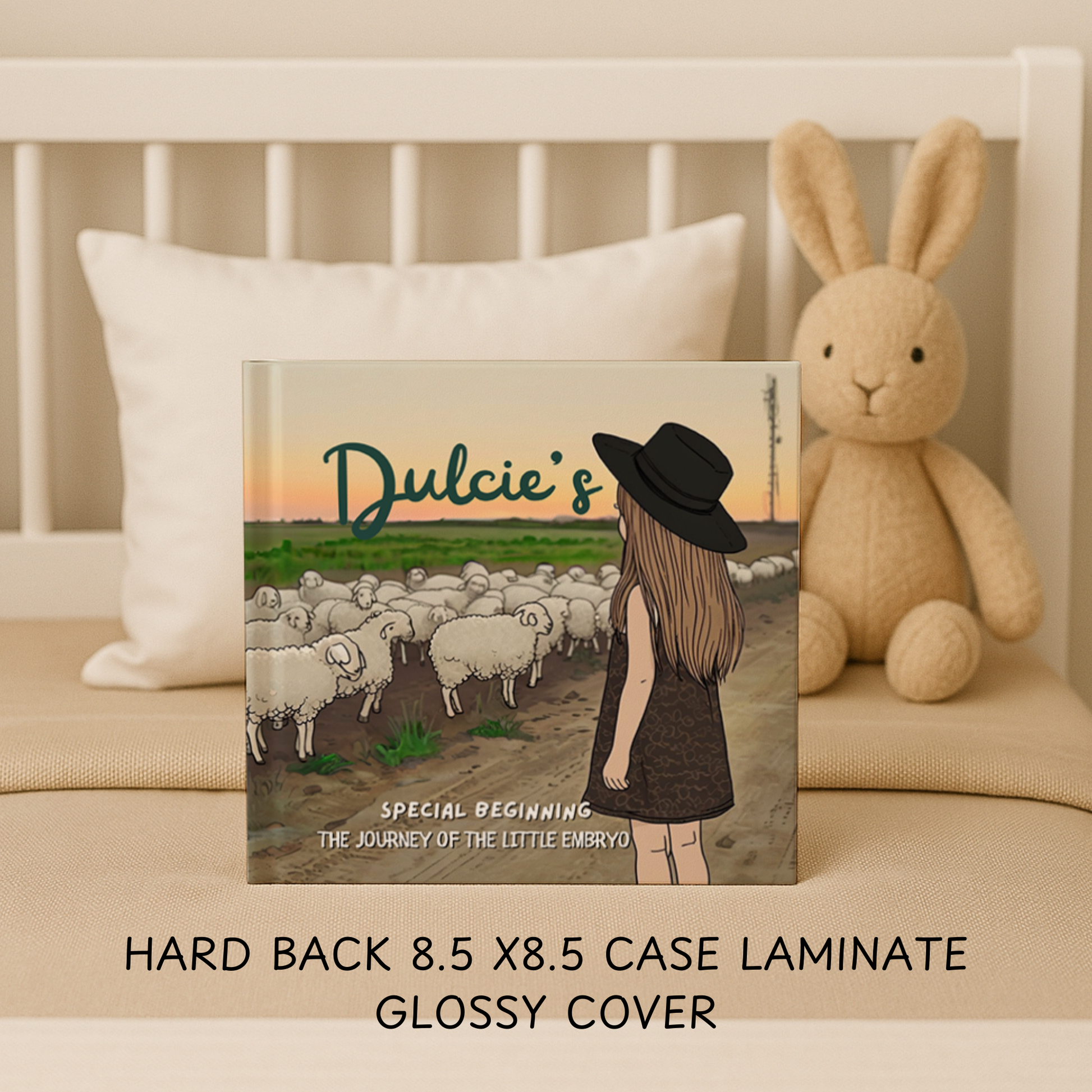 8.5 x 8.5 personalised children’s hardback story book