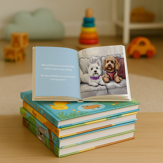 Create your own custom children's book for any topic